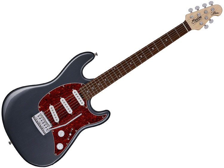 STERLING BY MUSIC MAN Cutlass SSS Charcoal Frost