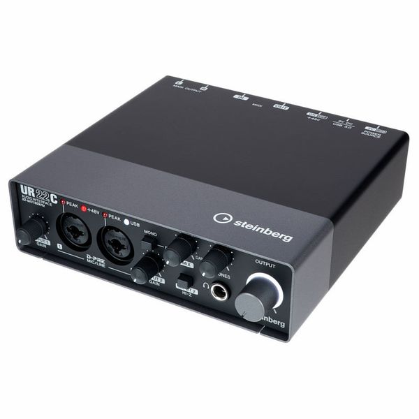 UR22C BK USB Audio & MIDI Interface
