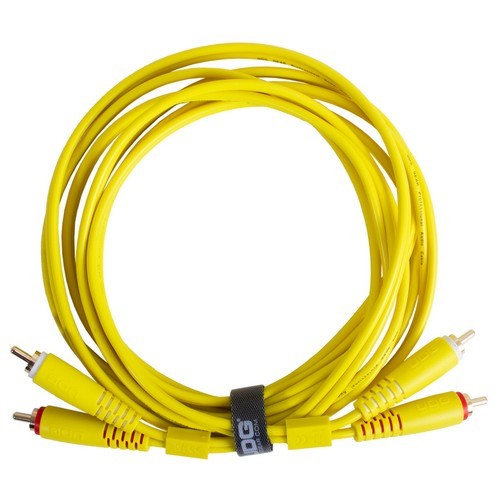 UDG U97003YL - ULTIMATE AUDIO CABLE SET RCA-RCA STRAIGHT YELLOW