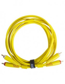 UDG U97001YL - ULTIMATE AUDIO CABLE SET RCA-RCA STRAIGHT YELLOW