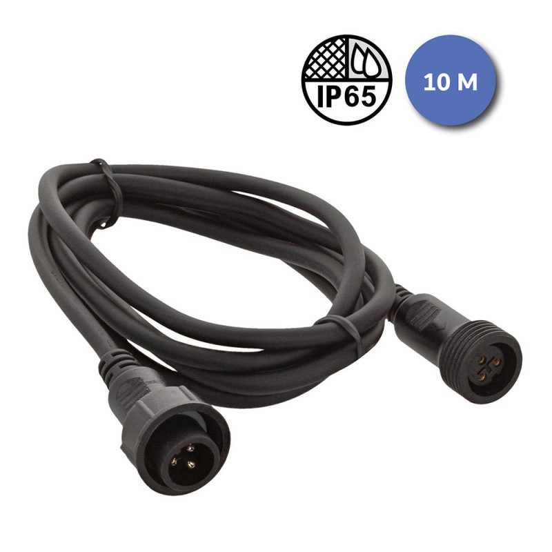 POWER LIGHTING CABLE IP DMX 10M IN/OUT