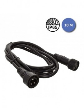 POWER LIGHTING CABLE IP SECTEUR 10M IN/OUT