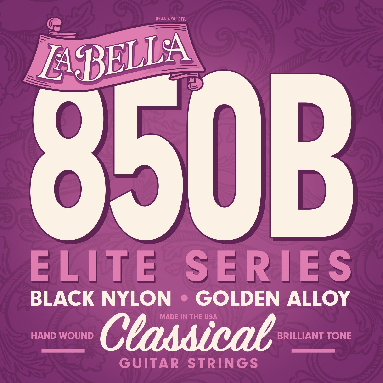 LA BELLA La Bella 850B | Muta di corde per chitarra classica, tensione media 850B