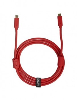 UDG U99001RD - UDG ULTIMATE AUDIO CABLE USB 3.2 C-C RED STRAIGHT 1,5M