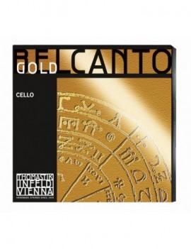 THOMASTIK BC31G CELLO BELCANTO GOLD 4/4 MEDIUM STRING SET
