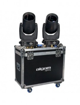 ALGAM LIGHTING Kit 2x BEAM MB100 + FlightCase