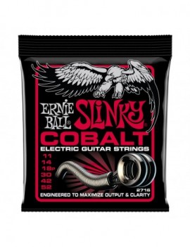 ERNIE BALL 2716 Burly Slinky Cobalt Guitar 11-52