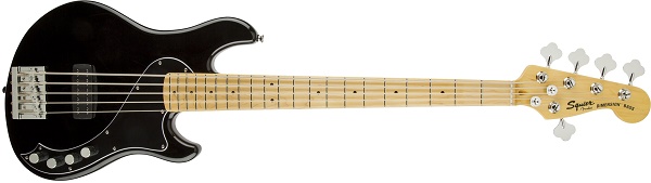 Deluxe Dimension Bass™ V, Maple Fingerboard, Black