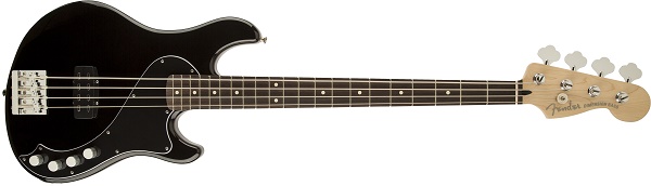 Deluxe Dimension™ Bass IV, Rosewood Fingerboard, Black
