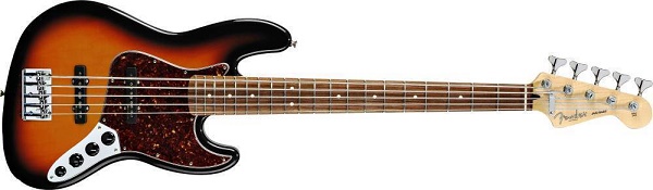 Deluxe Jazz Bass® V (5-String), Rosewood Fingerboard, BrownSunburst