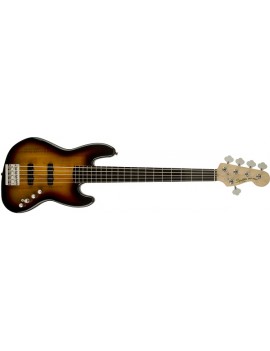 Deluxe Jazz Bass® V Active (5 String), Ebonol Fingerboard, 3-ColorSunburst