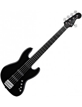 Deluxe Jazz Bass® V Active (5 String), Ebonol Fingerboard, Black