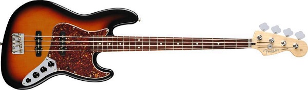 Deluxe Jazz Bass®, Rosewood Fingerboard, Brown Sunburst