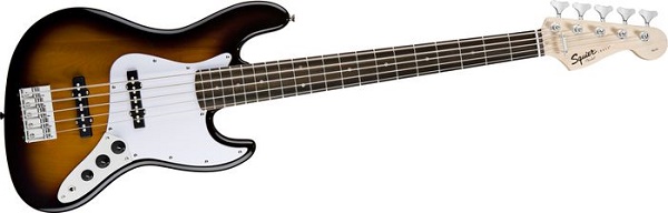 Affinity Jazz Bass® V (5 String), Rosewood Fingerboard, BrownSunburst