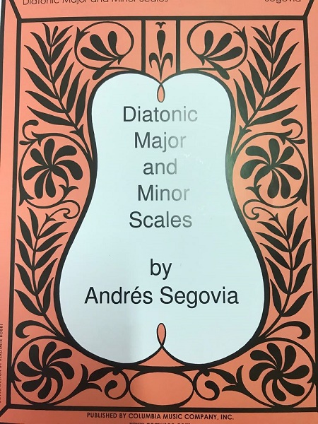 DIATONIC MAJOR AND MINOR SCALES BY ANDRèS SEGOVIA
