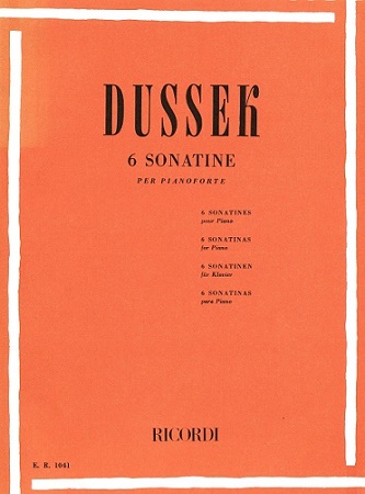 DUSSEK 6 Sonatine Op. 20