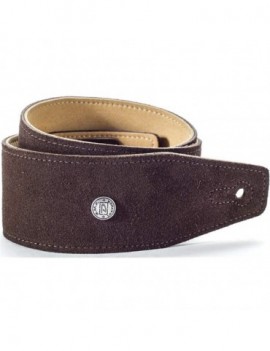 DUNLOP BMF-S02 STRAP SUEDE MAHOGNY