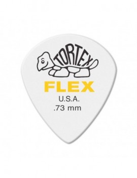 DUNLOP 466R073 Tortex Flex Jazz III XL .73 mm Bag/72