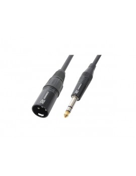 AG7078 Cable XLR Male – 6.3 Stereo Jack 3,0m