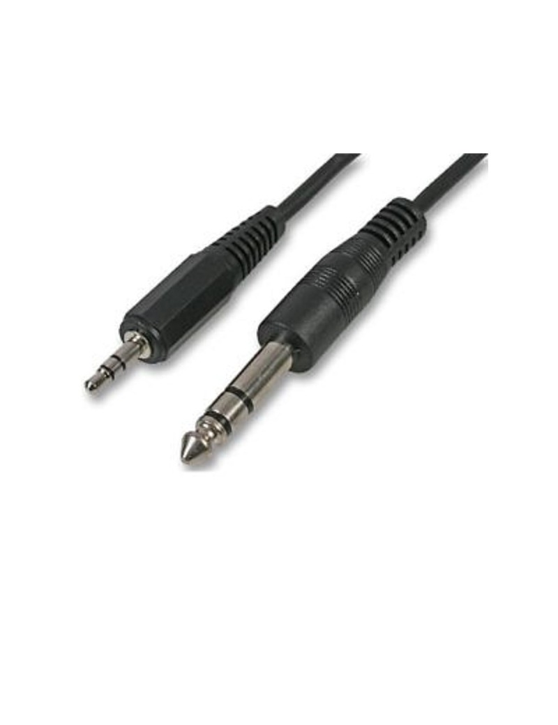 AG7766 Cable 3.5mm Stereo - 6.3mm Stereo 3m