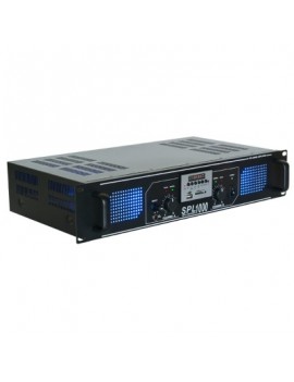 AG8772 SPL 1000MP3 Amplifier blue LED + EQ Black