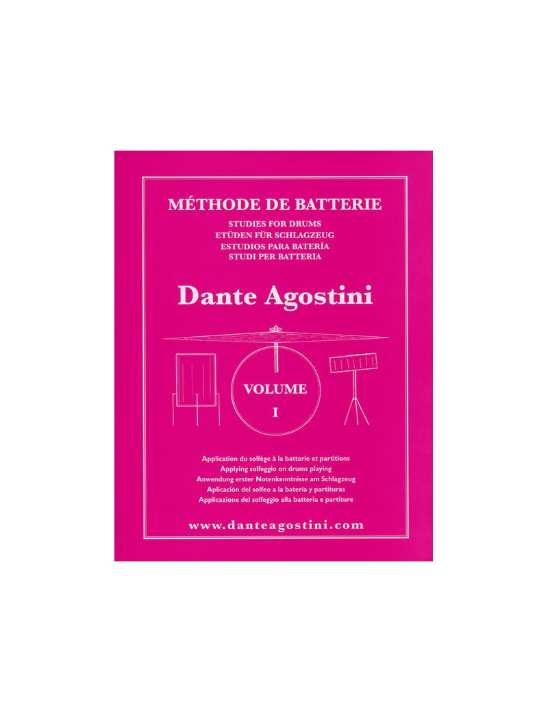Agostini Méthode de Batterie - Volume 1
