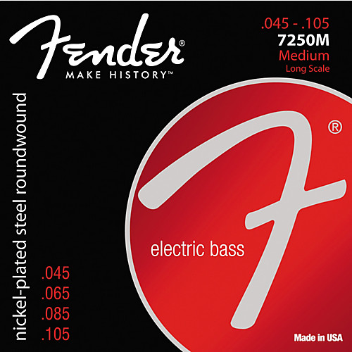 Fender 7250M 045-105 Nickel-Plated Steel Long-Scale Muta per basso elettrico