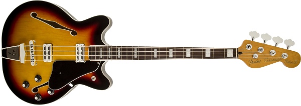 Fender Coronado Bass, Rosewood Fingerboard, 3-Color Sunburst