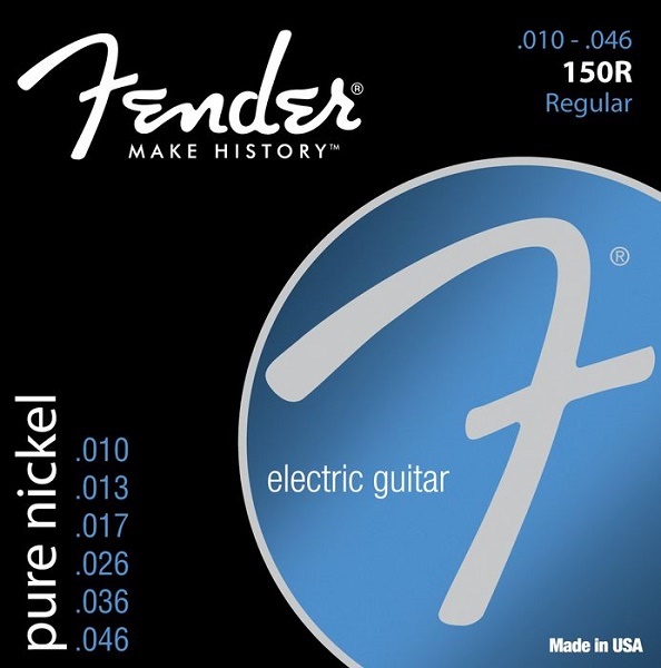 Fender Muta chitarra elettrica 150R 009-042 150s Pure Nickel Ball End