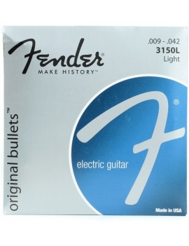 Fender Muta chitarra elettrica 3150L 009-042 Original Bullets Pure Nickel
