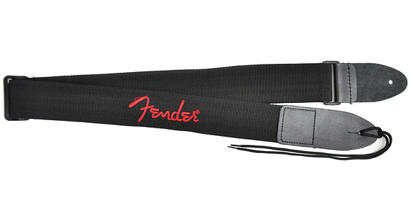 FENDER TRACOLLA 2 Black with Red Logo