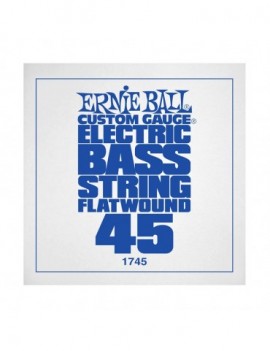 ERNIE BALL 1745 Steel Flatwound Bass .045