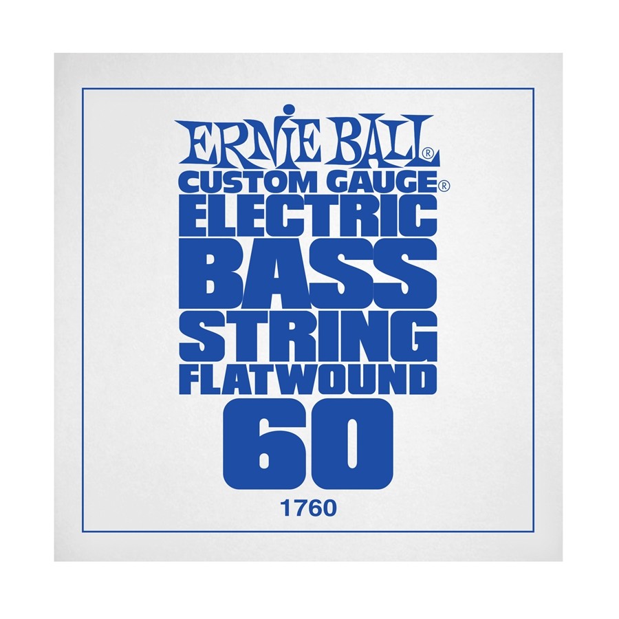 ERNIE BALL 1760 Steel Flatwound Bass .060