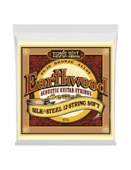 ERNIE BALL 2051 Earthwood Silk & Steel 80/20 Bronze Soft 9-46