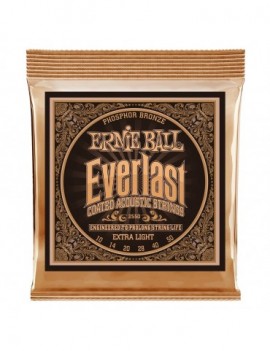 ERNIE BALL 2550 Everlast Coated Phosphor Bronze Extra Light 10-50