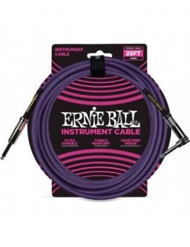 ERNIE BALL 6069 Cavo Braided Purple 7,62 m