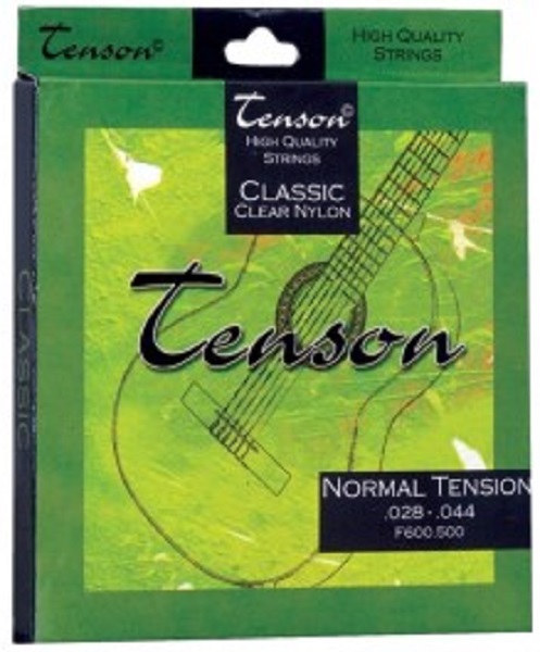 GEWApure Corde per chitarra classica Tenson Nylon .028-.044,High Tension Set+