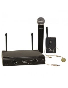 GM905HP RAEE03-RADIOMICROFONO VHF 1 mic gelato + head set