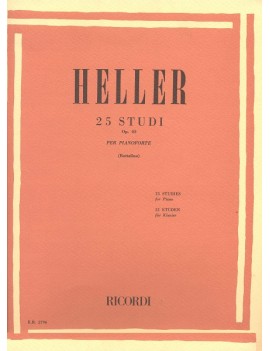 HELLER S. 25 STUDI PER PIANOFORTE OP. 47