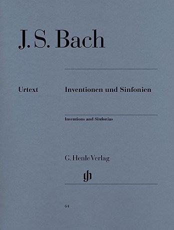 Inventionen Und Sinfonien BWV772-801 J.S. Bach - Partitura per pianoforte