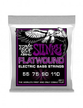 ERNIE BALL 2811 Power Slinky Flatwound 55-110