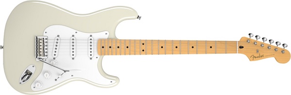 Jimmie Vaughan Tex Mex™ Stratocaster® Maple Fingerboard, Olympic White