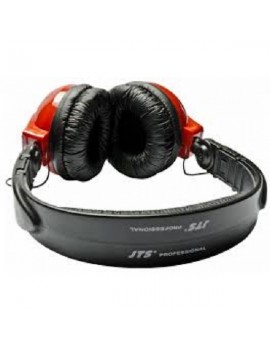 JTS HP-525 RED STUDIO HEADPHONES W/38MM (1,5) DRIVERS