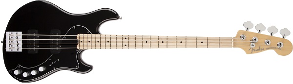 American Deluxe Dimension Bass™ IV HH, Maple Fingerboard, Black