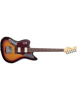Kurt Cobain Jaguar® Left-Handed, Rosewood Fingerboard, 3-ColorSunburst, NOS