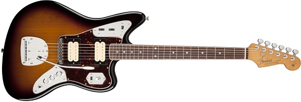 Kurt Cobain Jaguar® Rosewood Fingerboard, 3-Color Sunburst, NOS