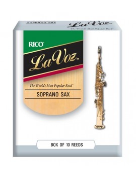 La Voz® Sax Soprano - medium/Soft - (conf. da 10)