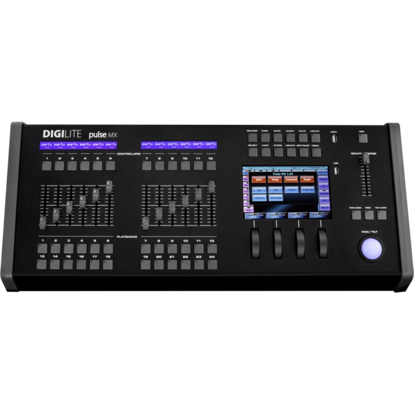LIGHT CONSOLE 3072 DMX 7 TOUCH DISPLAY SMPTE/MIDI INPUT