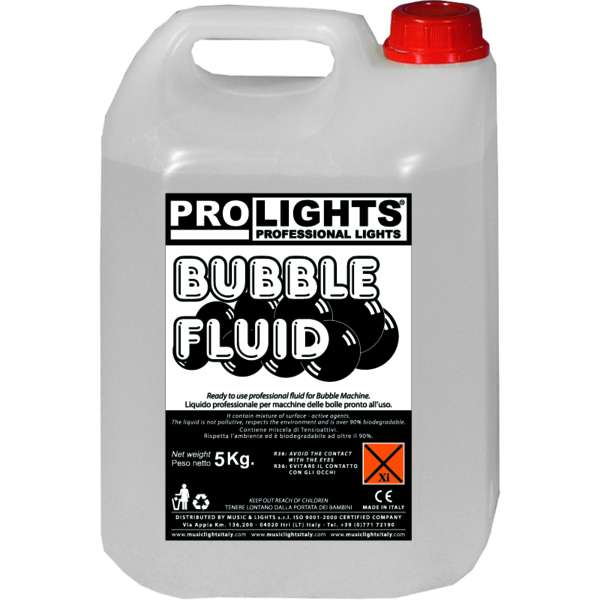 Liquido per macchine per la produzione di bolle, tanica 5kg