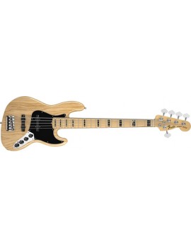 American Deluxe Jazz Bass® V (5-String) Ash, Maple Fingerboard,Natural